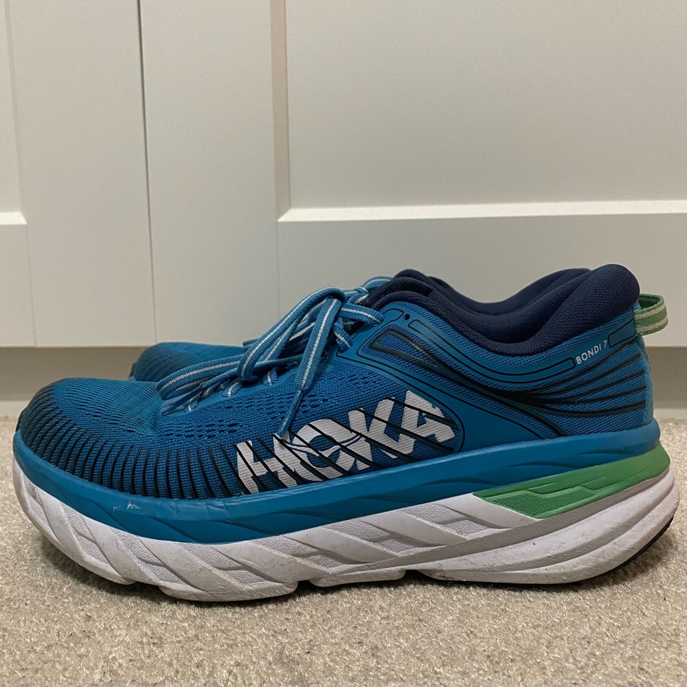 Hoka Bondi 7,  Mens 8.5 (fits Women Size 10.5)